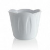 Cache-pot - MIMOSA - D 25 cm - Blanc