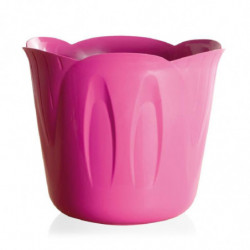 Cache-pot - MIMOSA - D 35 cm - Fuchsia