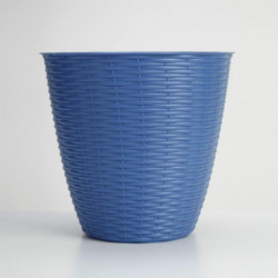 Cache-pot - PAGLIA - D 24 cm - Bleu