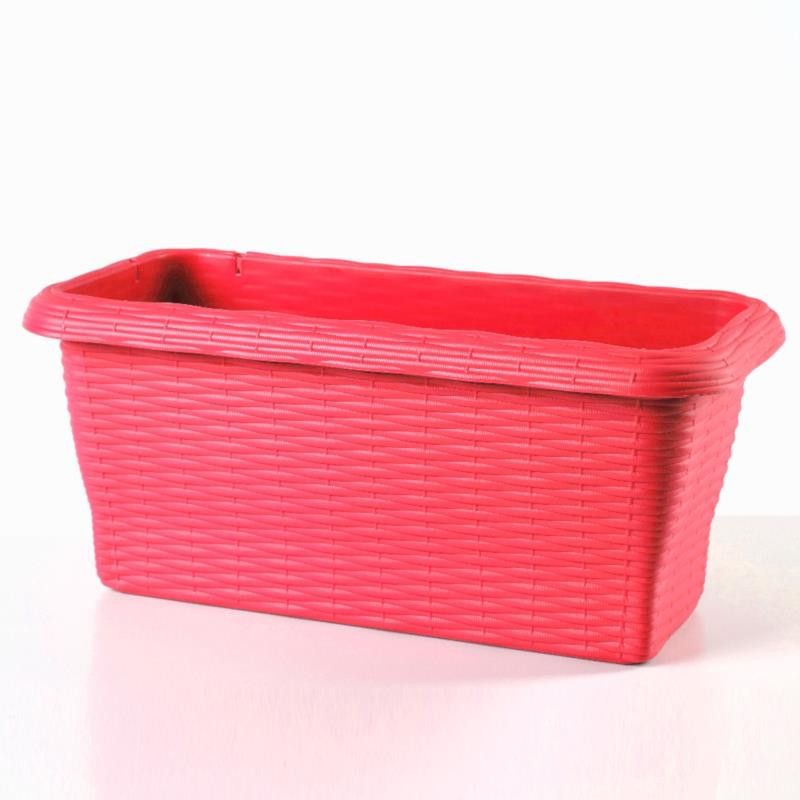 Jardinière - PAGLIA - 40 cm - Rouge