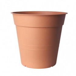 Pot de fleurs - FLY - D 20 cm - Terracotta claire