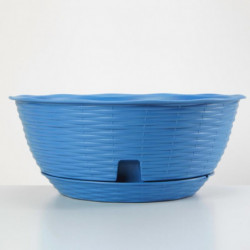 Pot de fleurs - PAGLIA - D 40 cm - Bleu