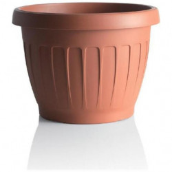 Pot de fleurs - TERRA - D 45 cm - Terracotta
