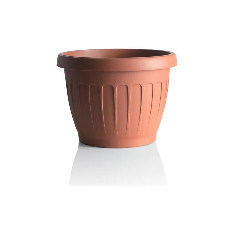 Pot de fleurs - TERRA - D 45 cm - Terracotta