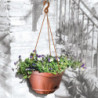 Pot de fleurs à suspendre - GONDOLA - D 28 cm - Terracotta