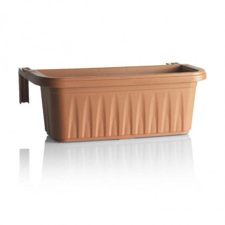 Set de 2 jardinières - RONDINE - 50 cm - Terracotta