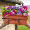 Set jardinière - BALCONELLA - 50 cm - Terracotta