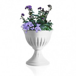 Vase - ALBA - D 25 cm - Blanc