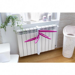 Porte-serviettes pour radiateur - Coloris aléatoire