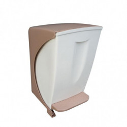 Poubelle de salle de bain - Bauletto - 6,5 L - Marron clair