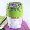 Set de 18 portes-yaourt - Yo Kit - D 9 cm x H 14 cm - Coloris aléatoire