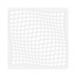 Tapis d'évier - Tapi - L 34 cm x l 34 cm - Blanc