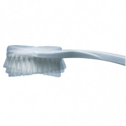 Brosse de douche - L 9 cm x l 39 cm x H 4 cm - Blanc