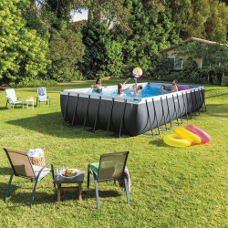 Piscine rectangulaire ULTRA XTR de 7,33 x 3,66 mètres - Intex