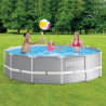 Kit piscine ronde - Prism Frame - D 3,66 m x H 0,99 m - Intex