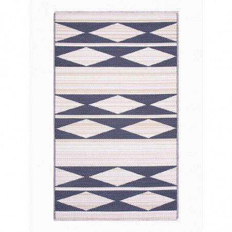 Tapis Cairo - L 180 x l 270 cm - Beige et noir