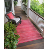 Tapis Cancun - L 240 x l 300 cm - Rouge