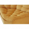 Canapé d'angle modulable - L 95 x 145 x H 87 cm - Jaune