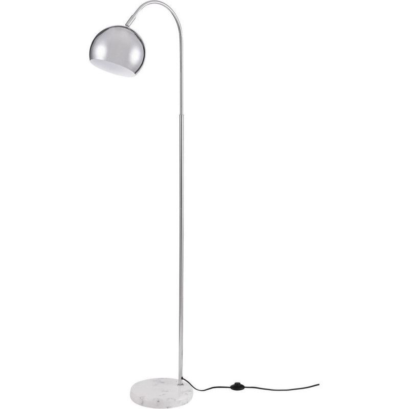 Lampadaire arc - Milan - L 44 x l 25 x H 155 cm - Argenté