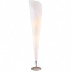 Lampadaire conique - Volcano - D 30 cm x H 153 cm - Blanc