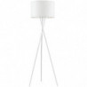 Lampadaire design en métal - D 45 x H 160 cm - Blanc