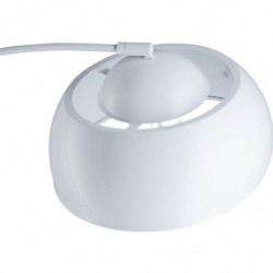 Lampadaire arc en métal - Liam - D 30 x H 170 cm - Blanc