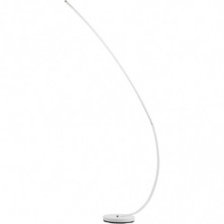 Lampadaire arc en métal - Takio - L 101 x l 28 x H 170 cm - Blanc