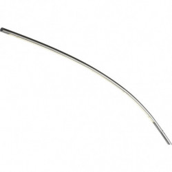 Lampadaire arc en métal - Novak - L 147 x l 40 x H 185 cm - Argenté