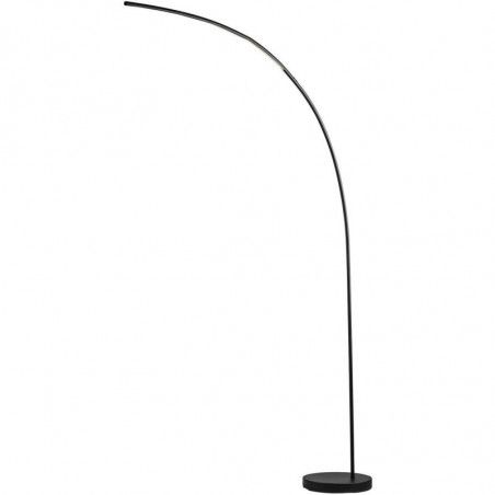 Lampadaire arc en métal - Novak - L 147 x l 40 x H 185 cm - Noir