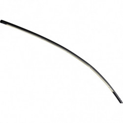 Lampadaire arc en métal - Novak - L 147 x l 40 x H 185 cm - Noir