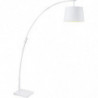 Lampadaire en métal - Patrizia - D 50 x H 188 cm - Blanc