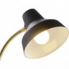 Lampe de bureau - Charles - D 25 x H 40 cm - Noir et doré