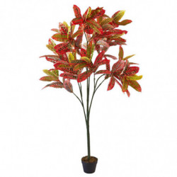 Plante artificielle - Olla Vert - H 170 cm - Rouge