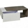 Table basse - Pacific - L 120 x P 60 x H 40 cm - Taupe