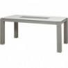 Table extensible - L 180/240 x P 75 cm x H 90 cm - Plymouth - Gris