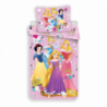 Parure de lit Princesses en coton Disney - 140 x 200 cm - Rose