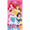 Drap de plage Princesses Disney - 70 x 140 cm - Rose