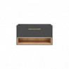 Meuble sous vasque mural - 100 x 46 x 57 cm - Borneo Cosmos