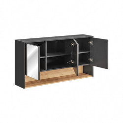 Armoire miroir - 120 x 25 x 75 cm - Brunei Cosmos