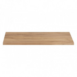 Plateau meuble sous vasque - 81 x 46 x 2,5 cm - Capri Oak