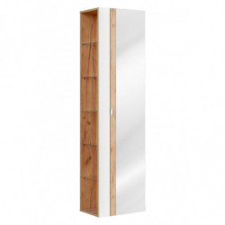 Grande armoire miroir murale - 45 x 33 x 170 cm - Elise White