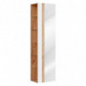 Grande armoire miroir murale - 45 x 33 x 170 cm - Elise White