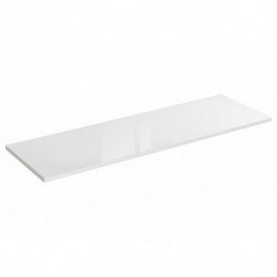 Plateau meuble sous vasque - 141 x 46 x 2,5 cm - Elise White