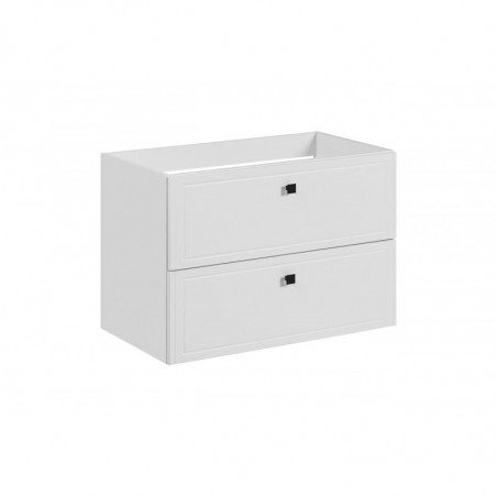Meuble sous vasque - 80 x 45,5 x 57 cm - Havana White
