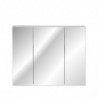 Armoire miroir mural - 100 x 16 x 75 cm - Cuba White