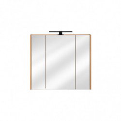 Armoire miroir mural - 80 x 16 x 72 cm - Duramen