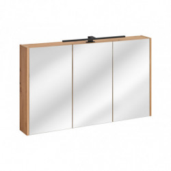 Armoire miroir mural - 120 x 16 x 72 cm - Duramen