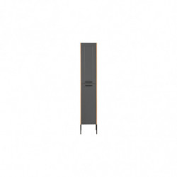 Armoire de salle de bain - 30 x 35 x 170 cm - Madera Grey
