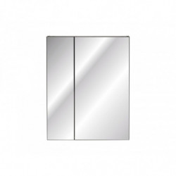 Armoire miroir mural - 60 x 16 x 75 cm - Monako Grey