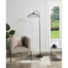 Lampadaire en métal - Etoile - L 56 x l 63 x H 172 cm - Noir